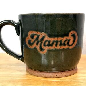 Hand Thrown “Mama” Mug SJD Sierra Jo Dominguez Pottery Mug One of a Kind 20+ Oz